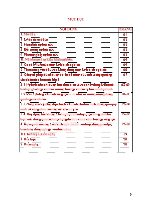 SKKN Kinh nghiệm rèn kĩ năng vẽ tranh cho học sinh thông qua dạy học hợp tác nhóm theo phương pháp Đan Mạch trong dạy học Mĩ thuật lớp 5