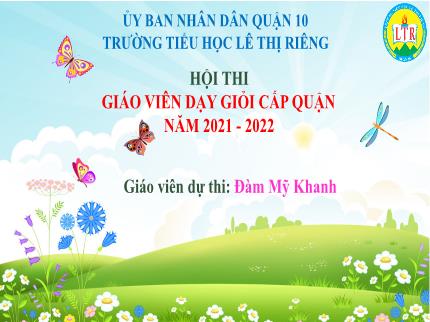 Biện pháp Giúp học sinh lớp 1 học tốt phần luyện nói trong môn Tiếng việt